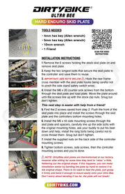 Skid Plate | Surron Ultra Bee - skid plate