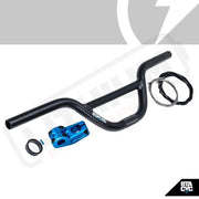 Stacyc 12" or 16" 19mm MINI BAR RISER KIT - CYAN - Lithium Powersports