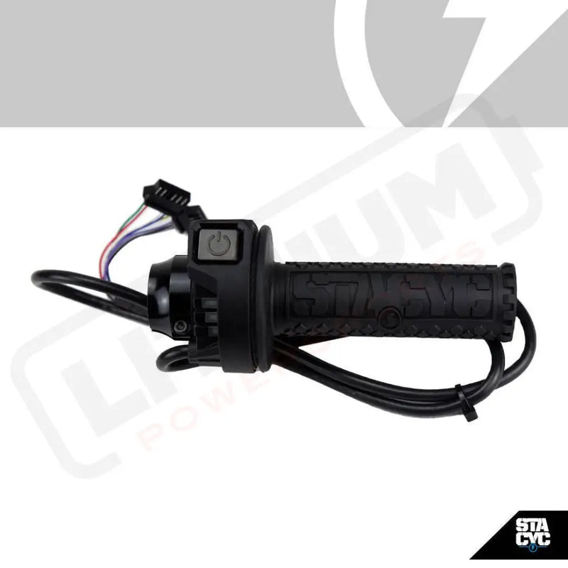 Stacyc 12" or 16" 19MM REPLACEMENT THROTTLE - 12e/16eDRIVE - Lithium Powersports