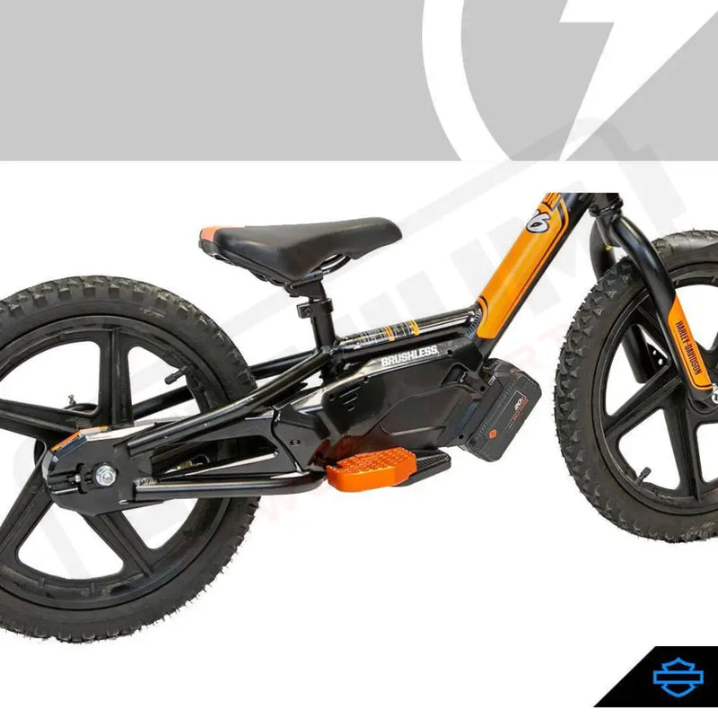 Stacyc 12" or 16" Extended Footrest - Orange - Lithium Powersports