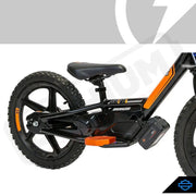 Stacyc 12" or 16" Extended Footrest - Orange - Lithium Powersports