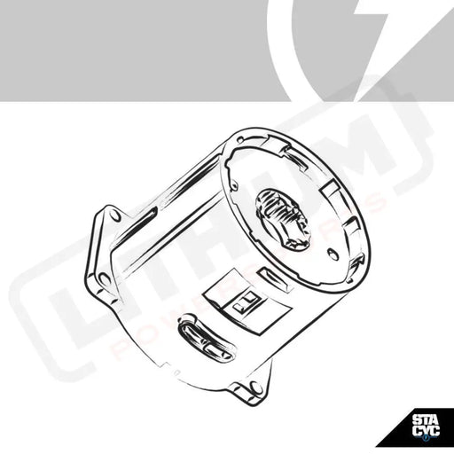 Stacyc 12" or 16" GEARBOX - 12.96 - Lithium Powersports