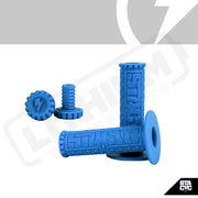 Stacyc 12" or 16" GRIPS 19mm - CYAN - Lithium Powersports