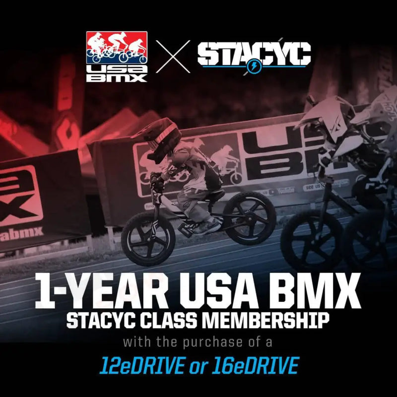 Stacyc 16" eDrive Brushless Kids Electric Bike - Lithium Powersports