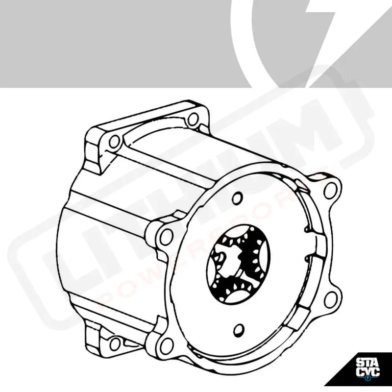 Stacyc 16" Elite, 18" or 20" REPLACEMENT PLANETARY GEARBOX - 18/20EDRIVE - Lithium Powersports