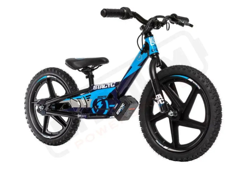 Stacyc 16" GRAPHICS KIT - ELECTRIFY 2.0 CYAN - Lithium Powersports