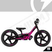 Stacyc 16" GRAPHICS KIT - ELECTRIFY 2.0 PINK - Lithium Powersports