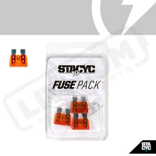 Stacyc 16" REPLACEMENT FUSES - 3 PACK - Lithium Powersports