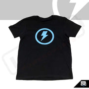 Stacyc Kids Bolt Logo Tee - BLACK - Lithium Powersports