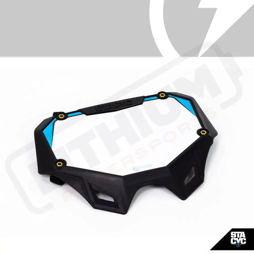 STACYC NUMBER PLATE KIT BLACK - Lithium Powersports