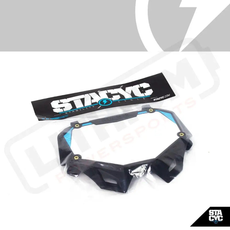 STACYC NUMBER PLATE KIT BLACK - Lithium Powersports