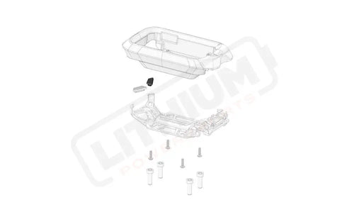 Stark Varg Docking Station Phone Rubber Upper - Lithium Powersports