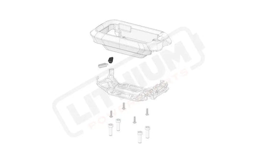 Stark Varg Docking Station Phone Rubber Upper - Lithium Powersports