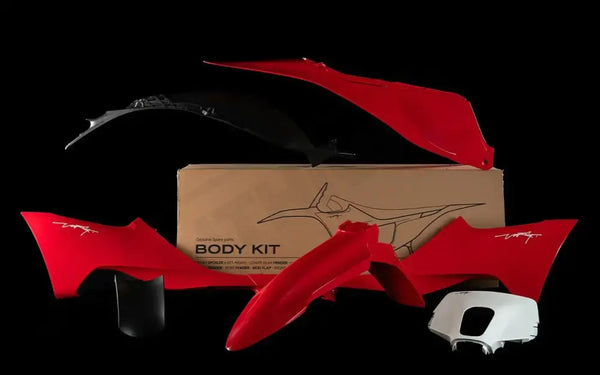 Stark Varg EX OEM Body kit Stark Red - Lithium Powersports