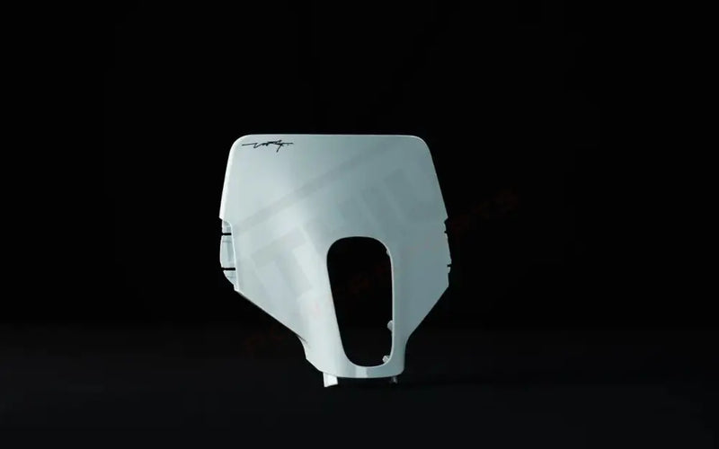 Stark Varg EX OEM Front plate (indicators not included) Snow White - Lithium Powersports