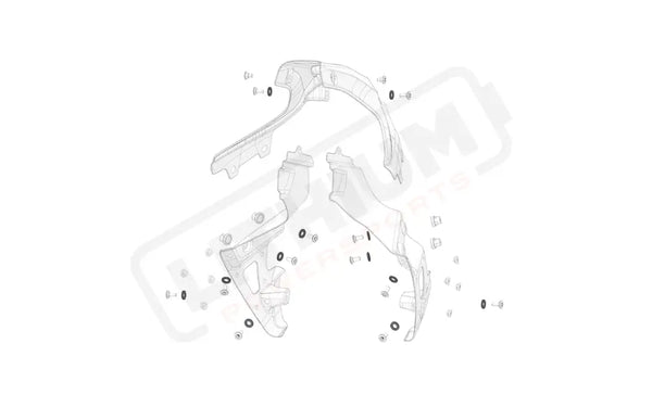 Stark Varg OEM Black spacer for carbon fiber screw eParts
