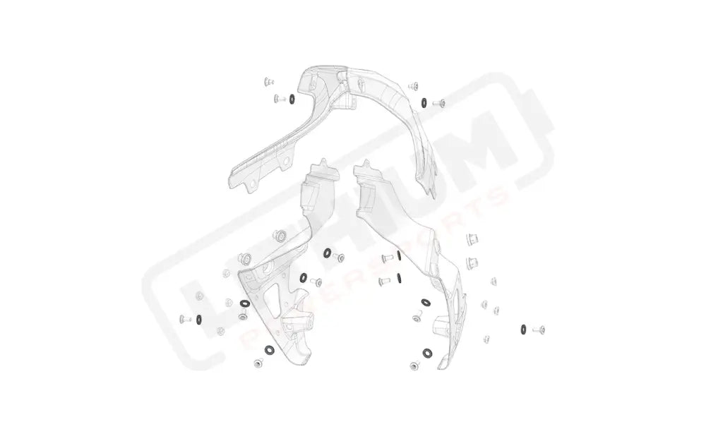 Stark Varg OEM Black spacer for carbon fiber screw