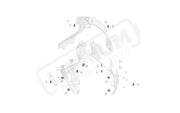 Stark Varg OEM Black spacer for front spoilers bolts eParts