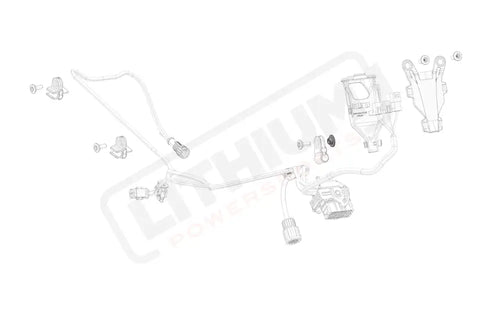 Stark Varg OEM Cable holder bushing eParts