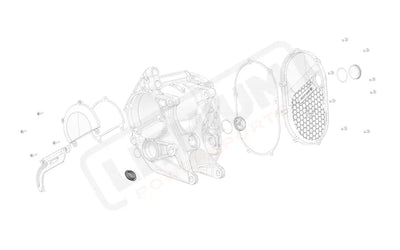 Stark Varg OEM Cap rubber Plug for motor case front hole