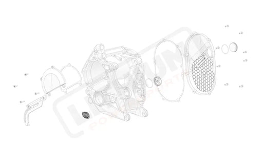 Stark Varg OEM Cap rubber Plug for motor case front hole eParts