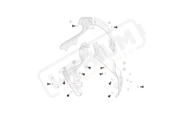 Stark Varg OEM Carbon fiber spoiler bolt eParts