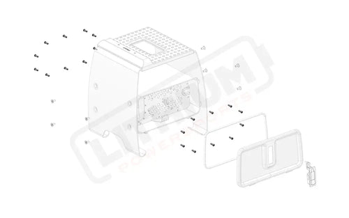 Stark Varg OEM Charger housing cover bolt eParts