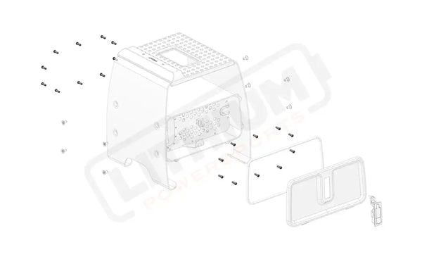 Stark Varg OEM Charger housing cover bolt eParts
