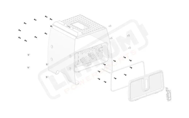 Stark Varg OEM Charger housing cover bolt eParts