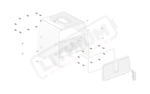 Stark Varg OEM Charger housing cover bolt eParts