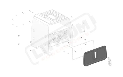 Stark Varg OEM Charger housing lid eParts