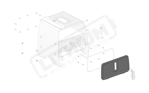Stark Varg OEM Charger housing lid eParts