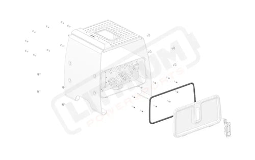 Stark Varg OEM Charger housing lid gasket eParts