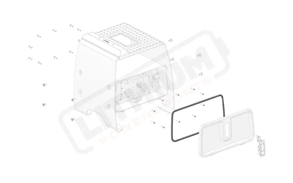 Stark Varg OEM Charger housing lid gasket