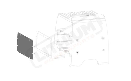 Stark Varg OEM Charger housing rear cover eParts