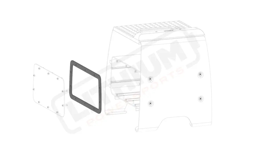 Stark Varg OEM Charger housing rear cover gasket