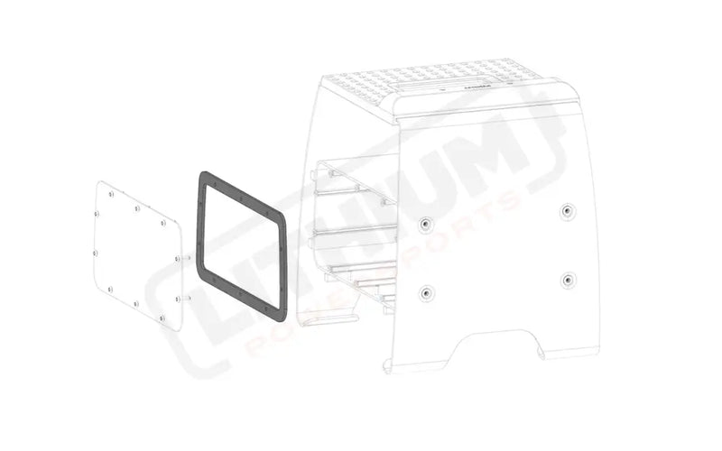 Stark Varg OEM Charger housing rear cover gasket eParts