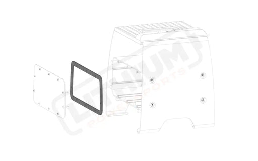 Stark Varg OEM Charger housing rear cover gasket eParts