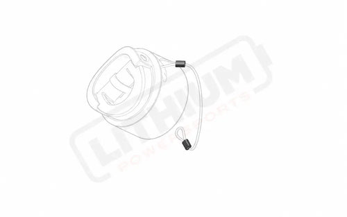 Stark Varg OEM Charging port cap steel cable clamp