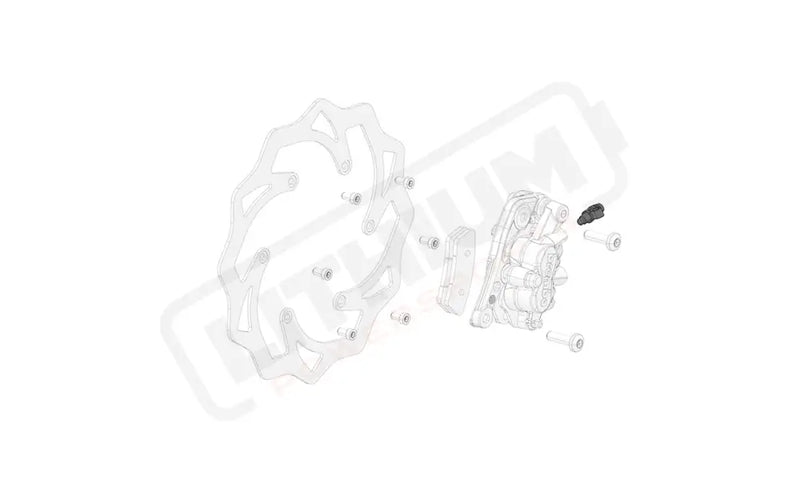 Stark Varg OEM Front Brake caliper bleeder + cover eParts