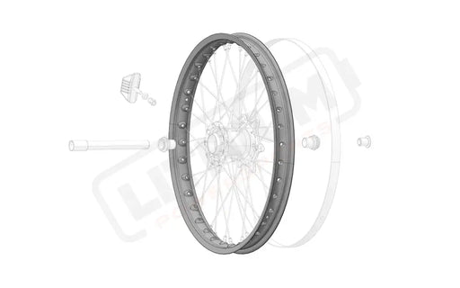 Stark Varg OEM Front rim 1.6x21 eParts
