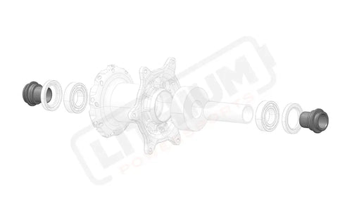 Stark Varg OEM Front wheel spacer (1 unit) eParts