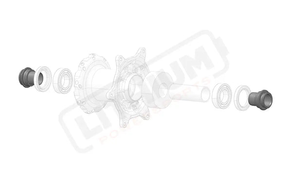 Stark Varg OEM Front wheel spacer (1 unit) eParts