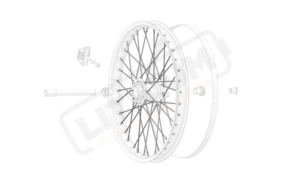 Stark Varg OEM Front wheel spokes for 21"