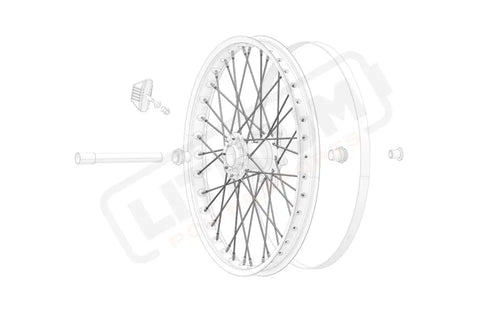 Stark Varg OEM Front wheel spokes for 21’’ eParts