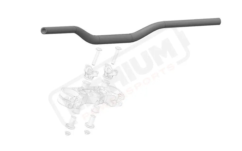 Stark Varg OEM Handlebars 7075 T6 28.6mm Black - Lithium Powersports