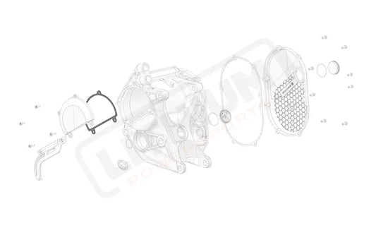 Stark Varg OEM Left Motor Cover Gasket eParts