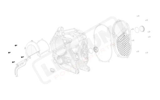 Stark Varg OEM Left Motor Cover / Sprocket Guard Screw eParts