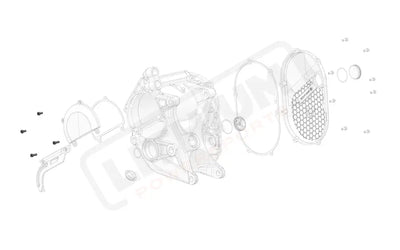 Stark Varg OEM Left Motor Cover / Sprocket Guard Screw