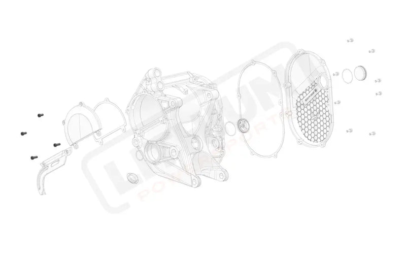 Stark Varg OEM Left Motor Cover / Sprocket Guard Screw eParts